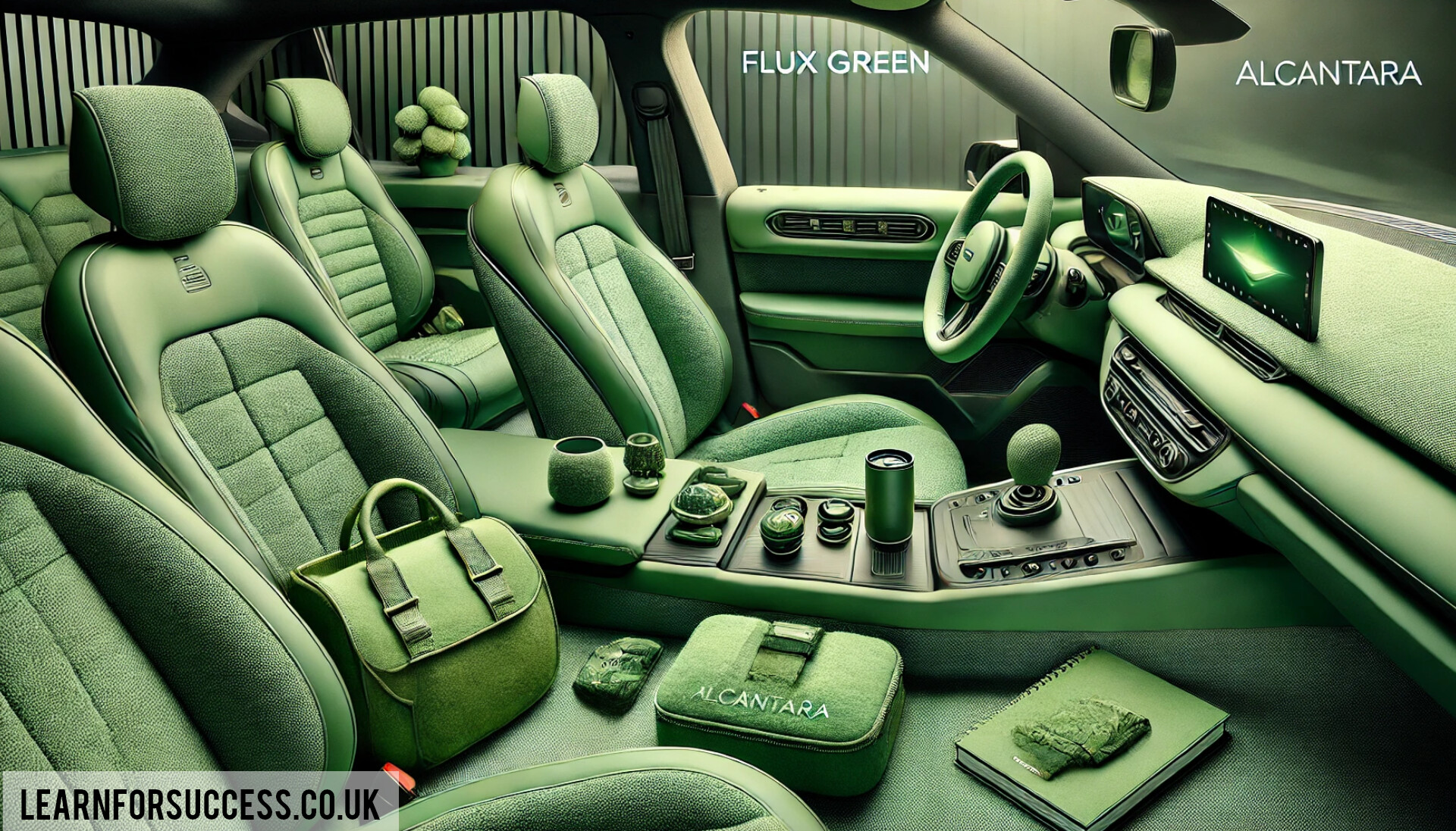 Flux Green Alcantara